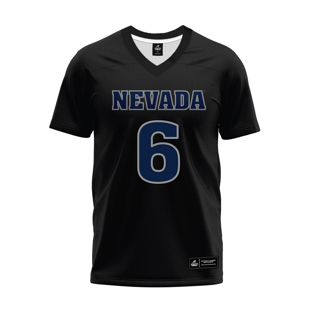 Nevada - NCAA Football : Carter Jones - Black Premium Football Jersey-0
