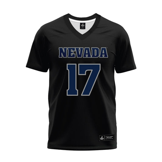 Nevada - NCAA Football : Zavien Abercrombie - Black Premium Football Jersey-0
