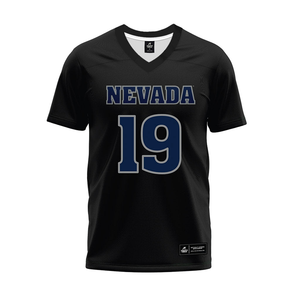 Nevada - NCAA Football : Anthony Wolter - Black Premium Football Jersey-0