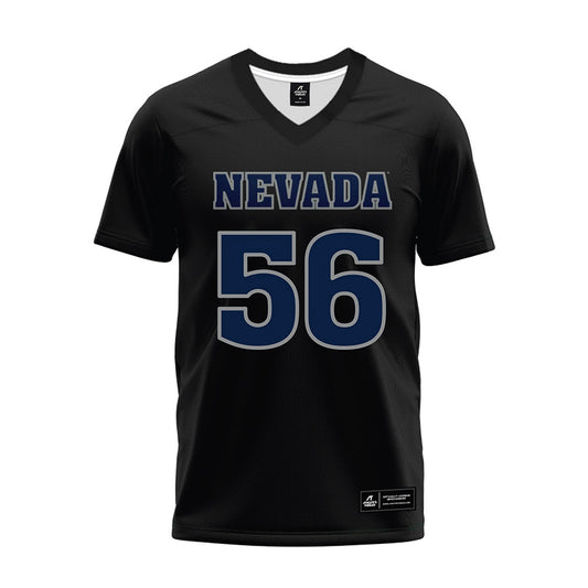 Nevada - NCAA Football : Hadine Diaby - Black Premium Football Jersey-0