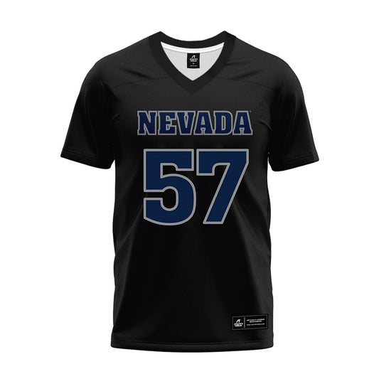 Nevada - NCAA Football : Dylan Lopez - Black Premium Football Jersey-0