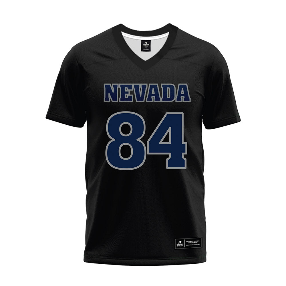 Nevada - NCAA Football : Carter Eck - Black Premium Football Jersey
