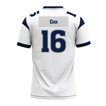 Nevada - NCAA Football : Nate Cox - White Premium Football Jersey