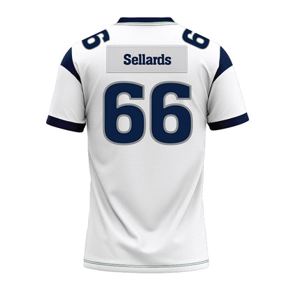 Nevada - NCAA Football : Henry Sellards - White Premium Football Jersey
