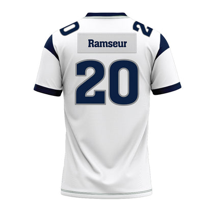 Nevada - NCAA Football : Caleb Ramseur - White Premium Football Jersey