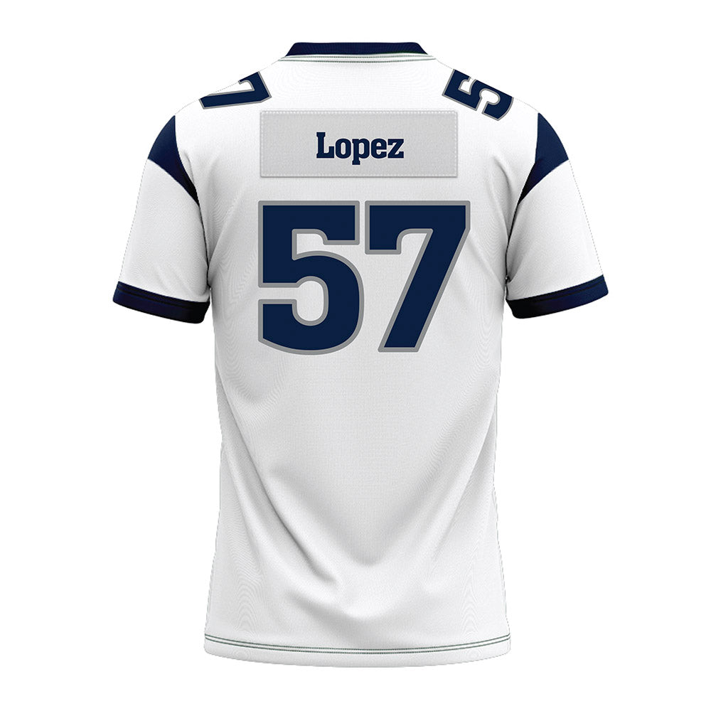 Nevada - NCAA Football : Dylan Lopez - White Premium Football Jersey-1