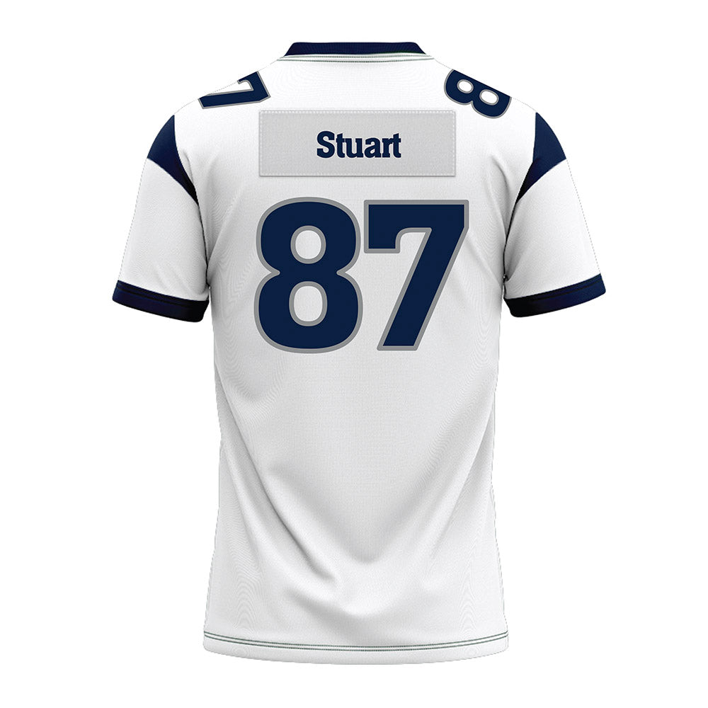 Nevada - NCAA Football : Oliver Stuart - White Premium Football Jersey-1