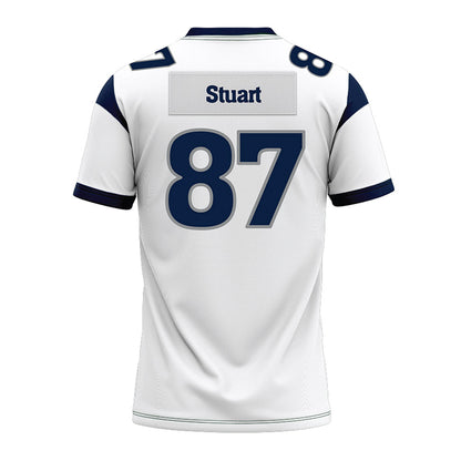 Nevada - NCAA Football : Oliver Stuart - White Premium Football Jersey-1