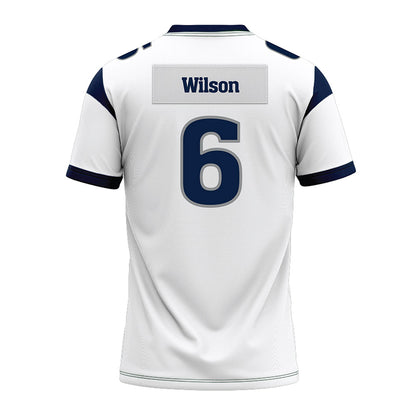 Nevada - NCAA Football : Cooper Wilson - White Premium Football Jersey-1