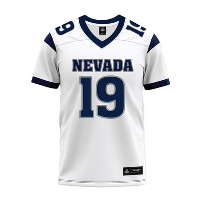 Nevada - NCAA Football : Anthony Wolter - White Premium Football Jersey-0
