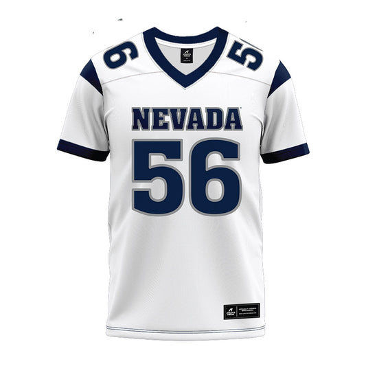 Nevada - NCAA Football : Hadine Diaby - White Premium Football Jersey-0