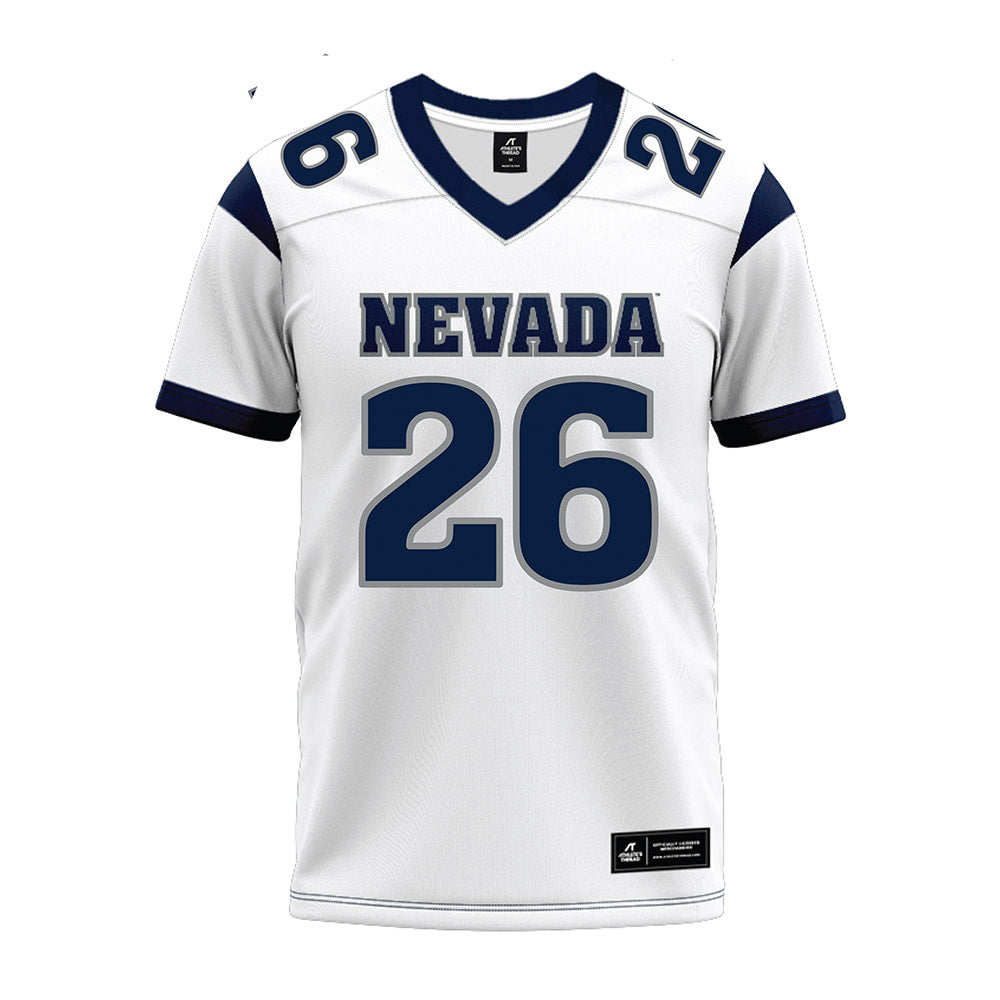 Nevada - NCAA Football : Ashton Hayes - White Premium Football Jersey-0