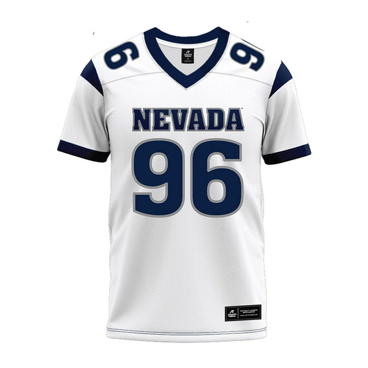 Nevada - NCAA Football : Tanner Vaughan - White Premium Football Jersey-0
