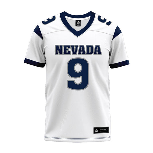 Nevada - NCAA Football : Marshaun Brown - White Premium Football Jersey-0