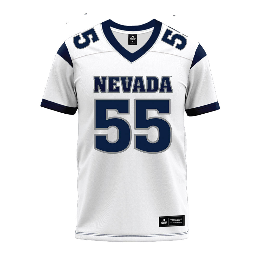 Nevada - NCAA Football : Jack Foster - White Premium Football Jersey-0