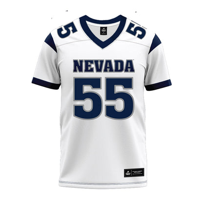 Nevada - NCAA Football : Jack Foster - White Premium Football Jersey-0