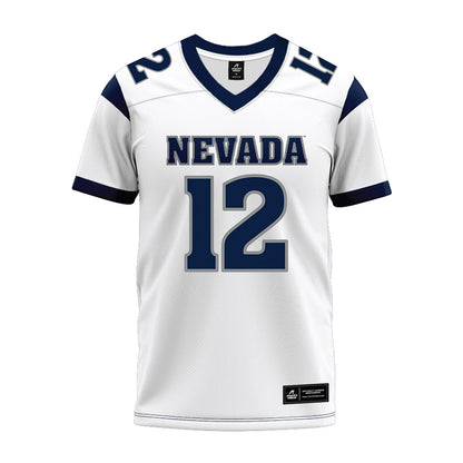 Nevada - NCAA Football : Bryson Snelling - White Premium Football Jersey-0