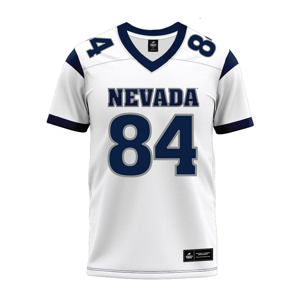 Nevada - NCAA Football : Carter Eck - White Premium Football Jersey