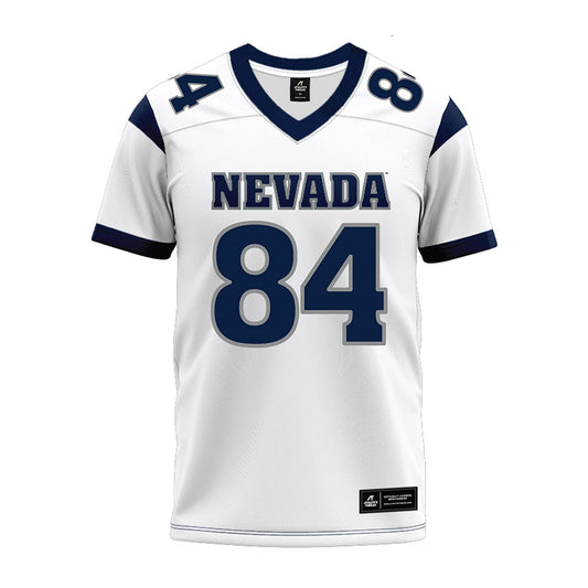 Nevada - NCAA Football : Carter Eck - White Premium Football Jersey