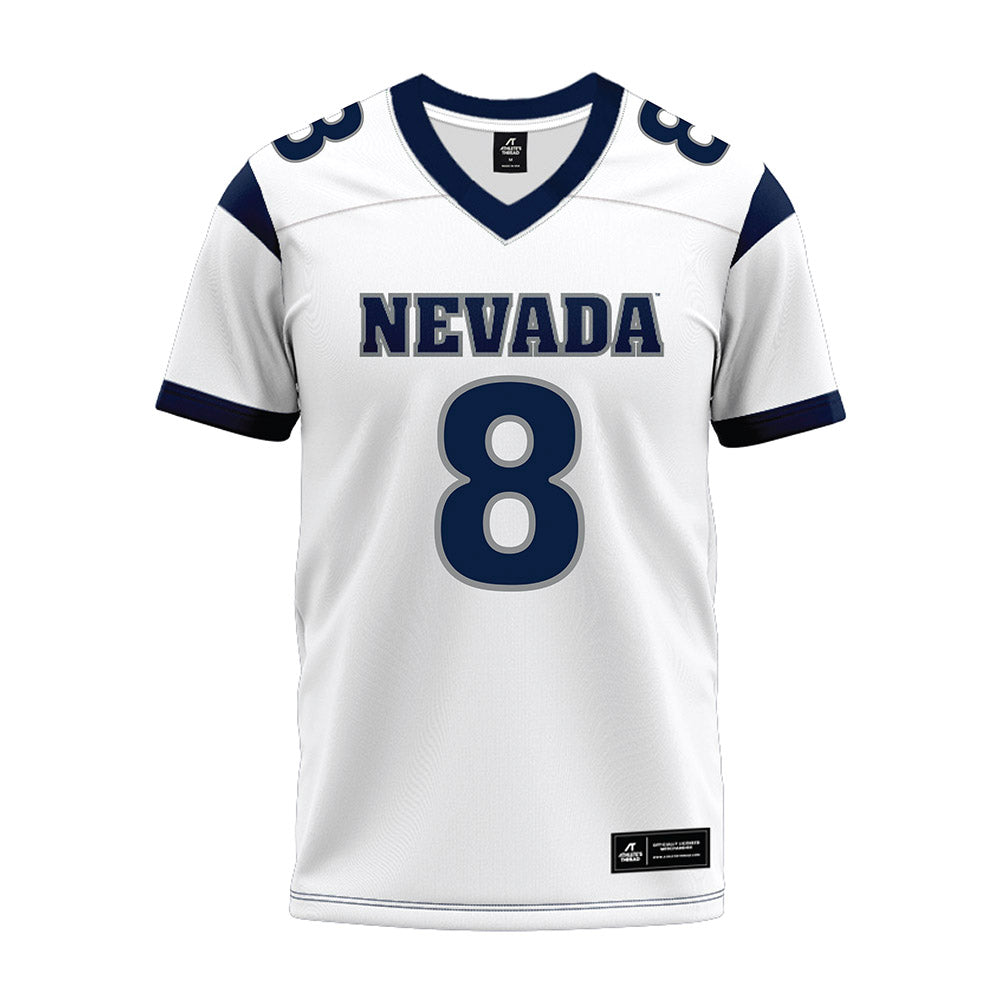 Nevada - NCAA Football : Daijon Calimon - White Premium Football Jersey-0