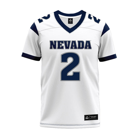 Nevada - NCAA Football : Herschel Turner Jr. - White Premium Football Jersey-0
