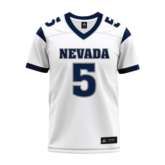 Nevada - NCAA Football : Murvin Kenion III - White Premium Football Jersey-0