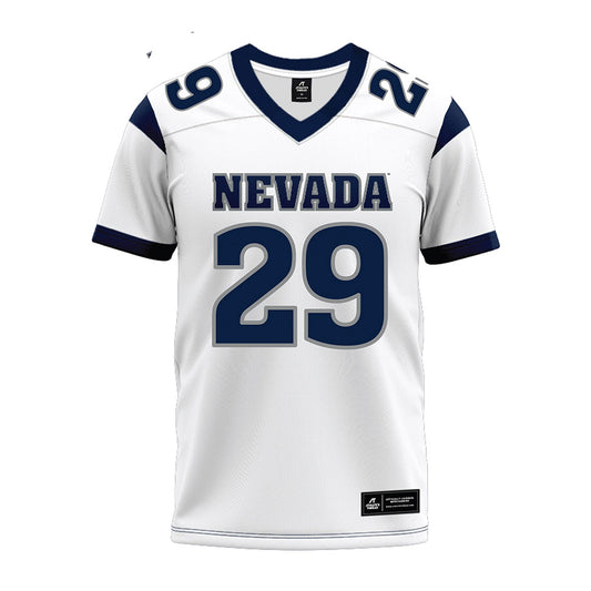 Nevada - NCAA Football : Christopher Champion - White Premium Football Jersey-0
