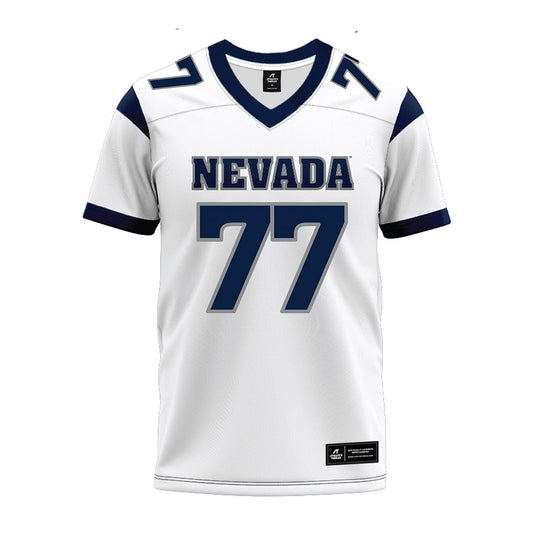 Nevada - NCAA Football : John Bolles - White Premium Football Jersey