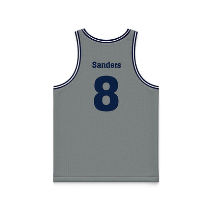 Nevada - NCAA Men's Basketball : Kobe Sanders - Grey Basketball Jersey
