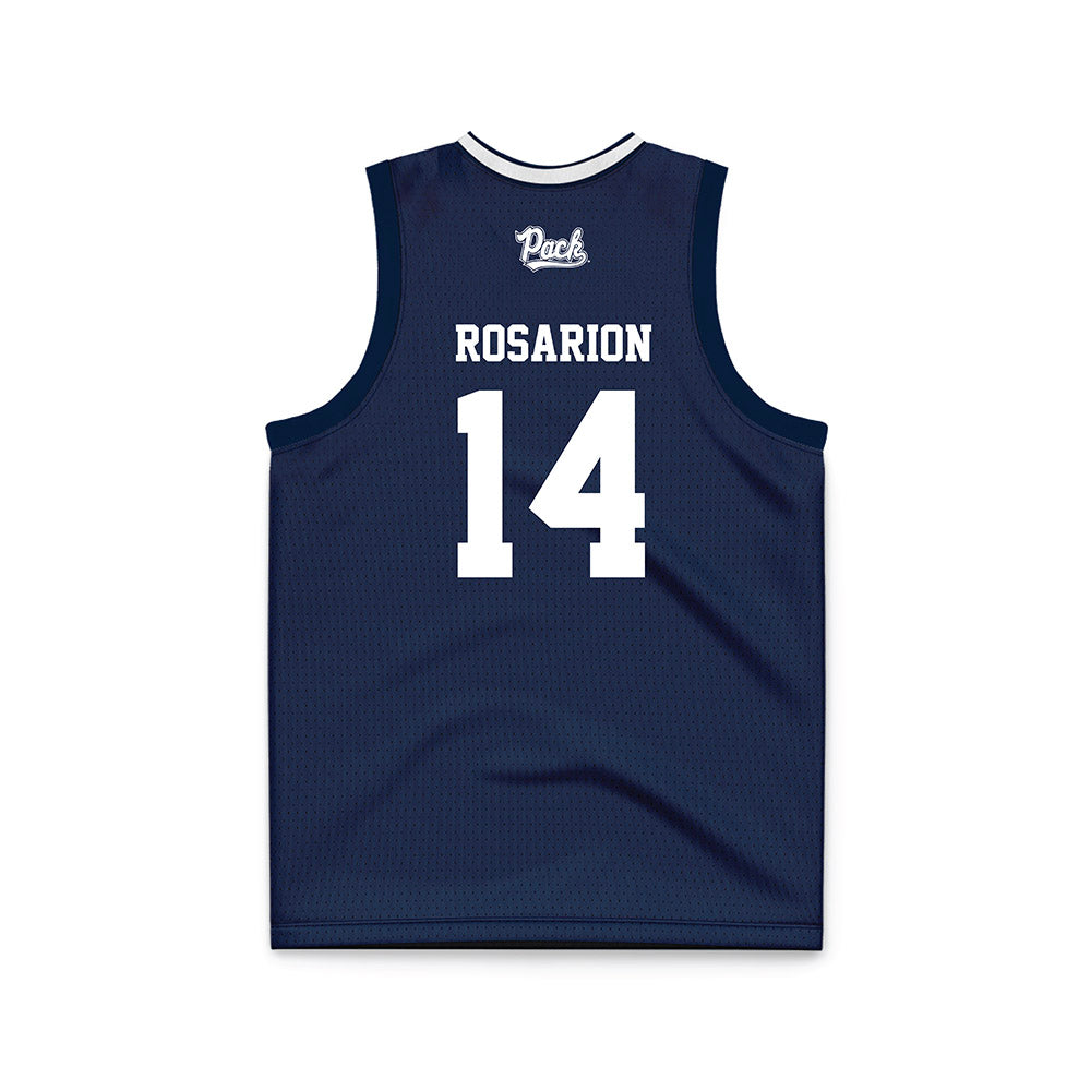 Nevada - NCAA Women's Basketball : Maia Rosarion - Navy Basketball Jersey-1