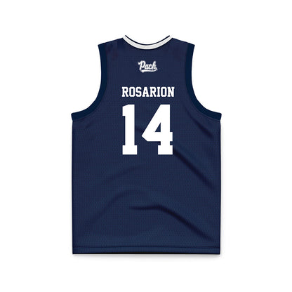 Nevada - NCAA Women's Basketball : Maia Rosarion - Navy Basketball Jersey-1