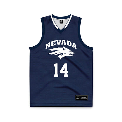 Nevada - NCAA Women's Basketball : Maia Rosarion - Navy Basketball Jersey-0