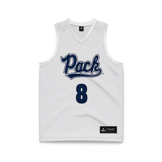 Nevada - NCAA Women's Basketball : Olivia Poulivaati - White Basketball Jersey-0