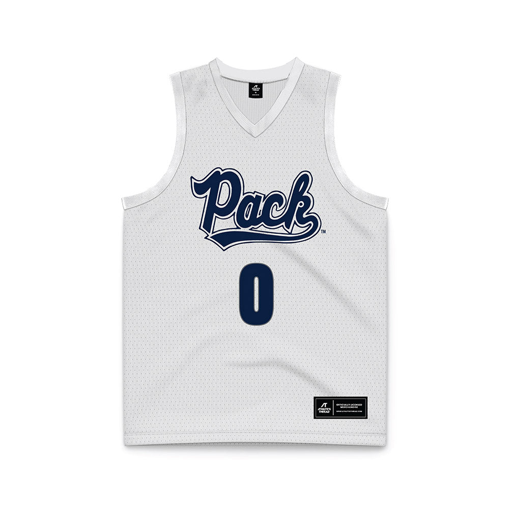 Nevada - NCAA Women's Basketball : Monet Bloom - White Basketball Jersey-0