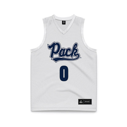Nevada - NCAA Women's Basketball : Monet Bloom - White Basketball Jersey-0