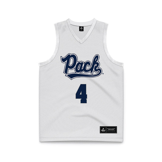 Nevada - NCAA Women's Basketball : Gabby Ramos - White Basketball Jersey-0