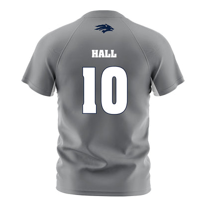Nevada - NCAA Women's Soccer : Gianna Hall - Grey Soccer Jersey