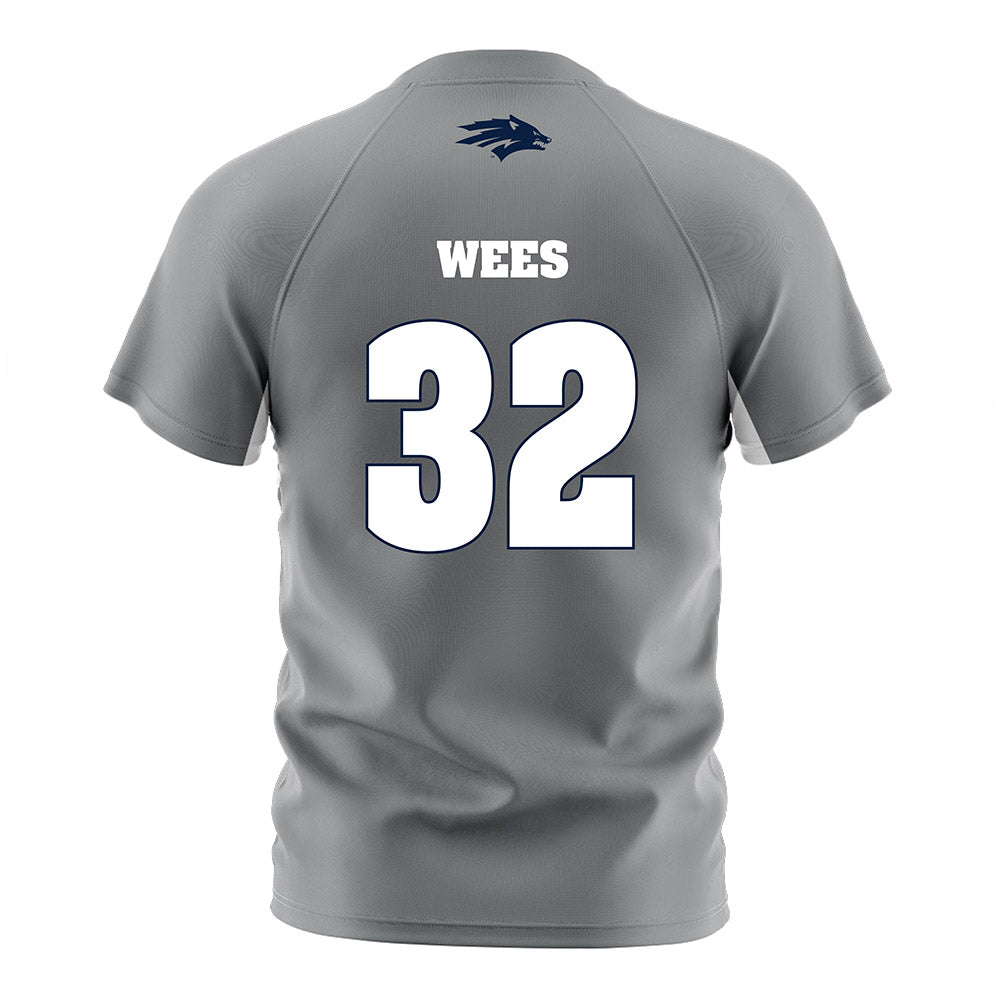 Nevada - NCAA Women's Soccer : Eva Wees - Grey Soccer Jersey-1