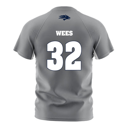 Nevada - NCAA Women's Soccer : Eva Wees - Grey Soccer Jersey-1