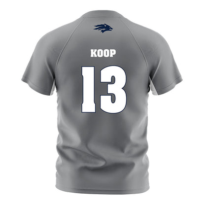 Nevada - NCAA Women's Soccer : Olivia Koop - Grey Soccer Jersey-1