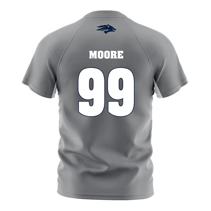 Nevada - NCAA Women's Soccer : Avery Moore - Grey Soccer Jersey