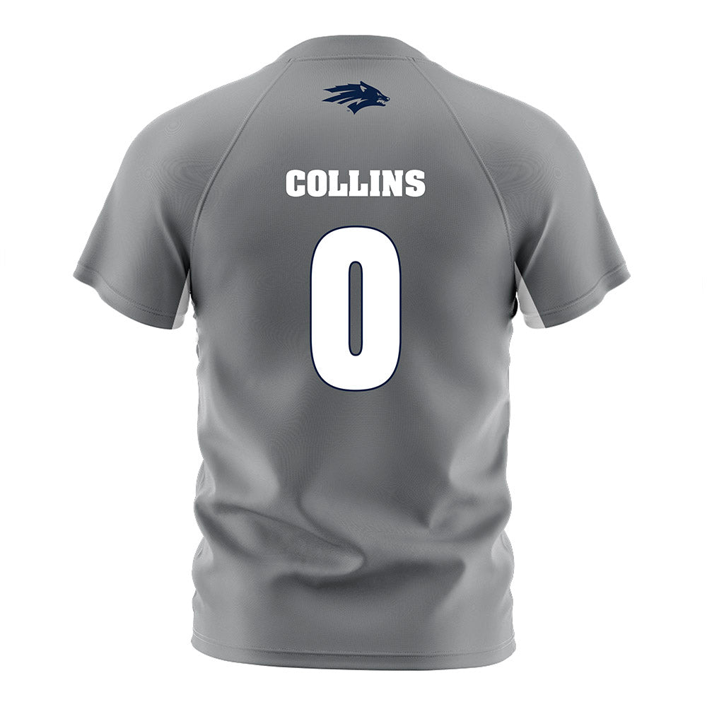 Nevada - NCAA Women's Soccer : Mia Collins - Grey Soccer Jersey