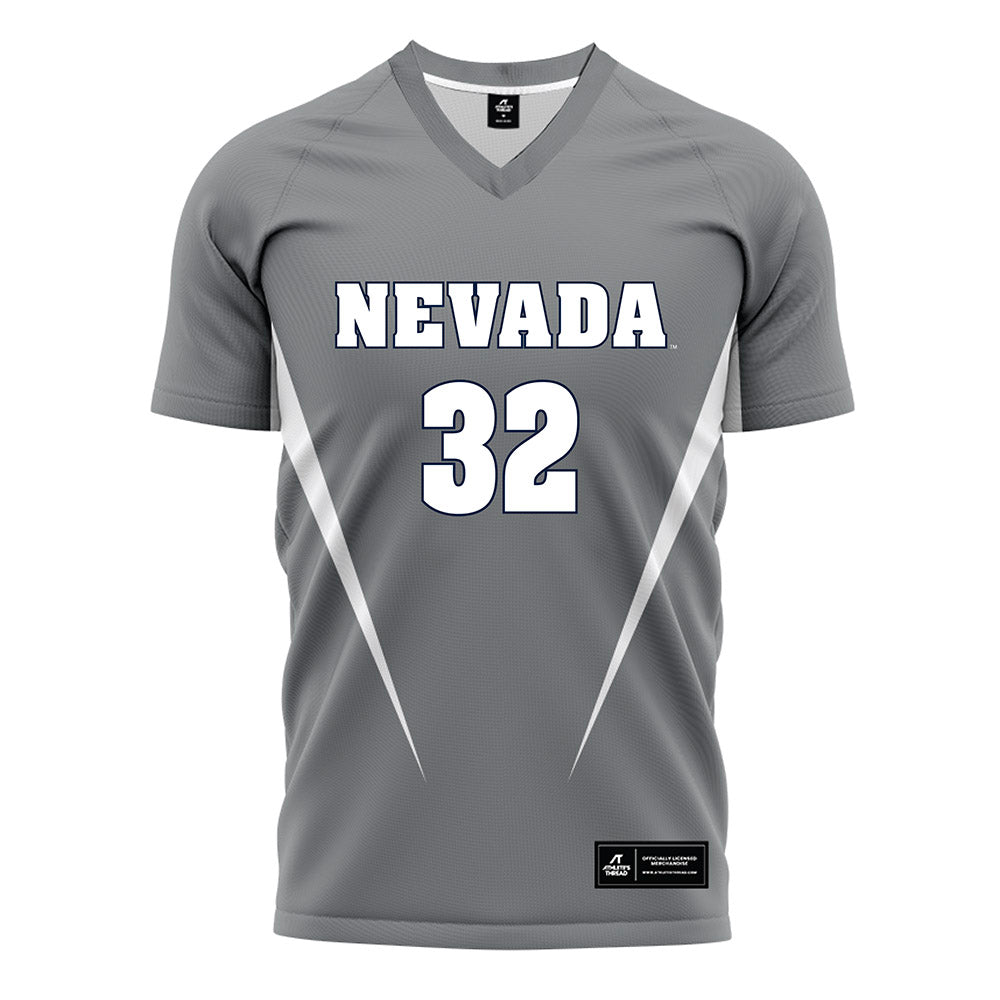 Nevada - NCAA Women's Soccer : Eva Wees - Grey Soccer Jersey-0