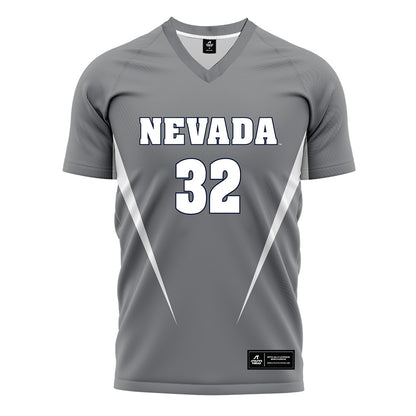Nevada - NCAA Women's Soccer : Eva Wees - Grey Soccer Jersey-0
