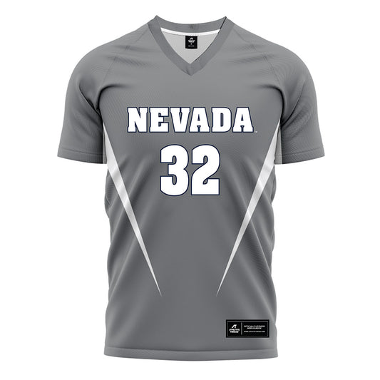 Nevada - NCAA Women's Soccer : Eva Wees - Grey Soccer Jersey-0