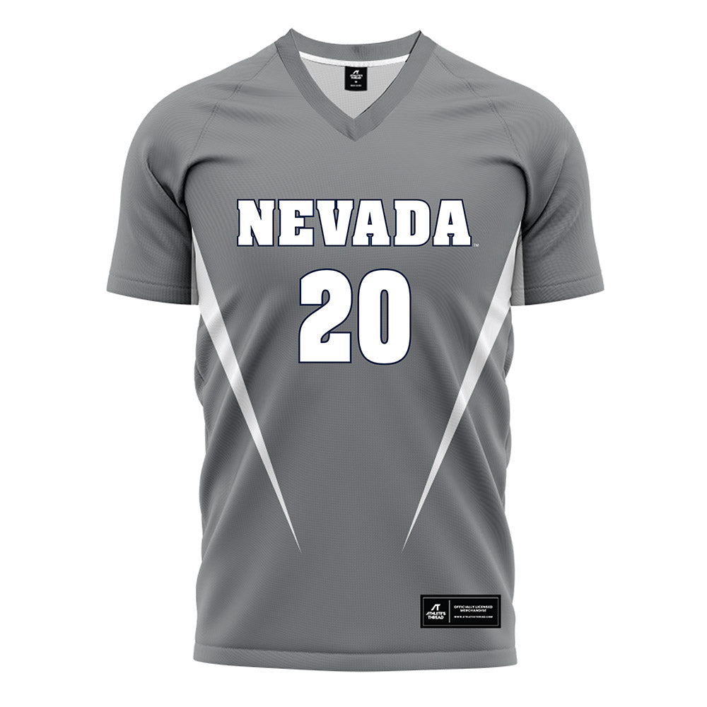 Nevada - NCAA Women's Soccer : Rylee Husted - Grey Soccer Jersey