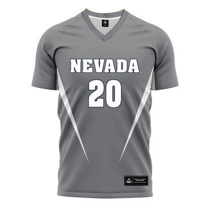 Nevada - NCAA Women's Soccer : Rylee Husted - Grey Soccer Jersey