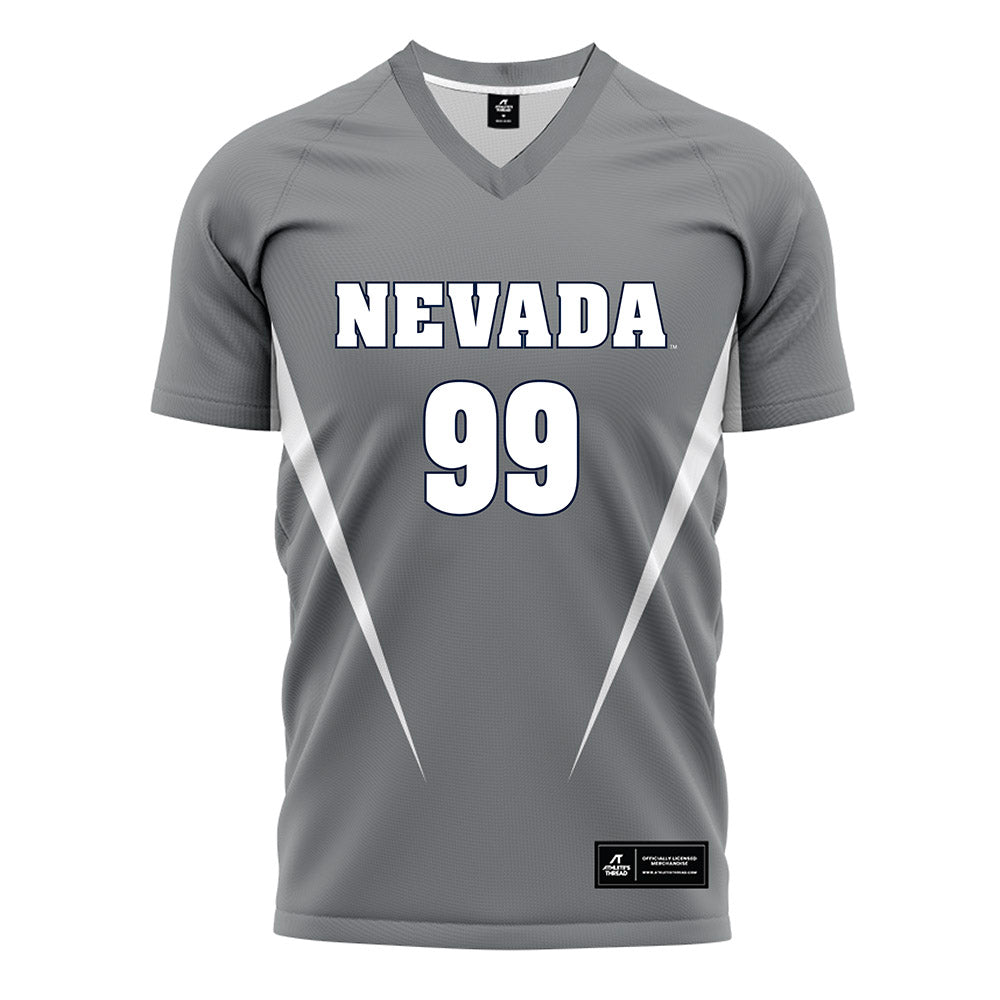 Nevada - NCAA Women's Soccer : Avery Moore - Grey Soccer Jersey