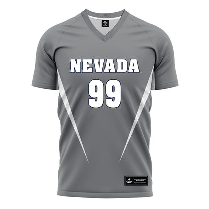 Nevada - NCAA Women's Soccer : Avery Moore - Grey Soccer Jersey