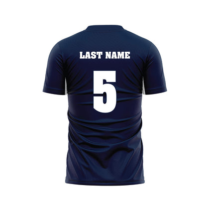 Nevada - NCAA Women's Soccer : Sydnie Fong - Navy Soccer Jersey-1